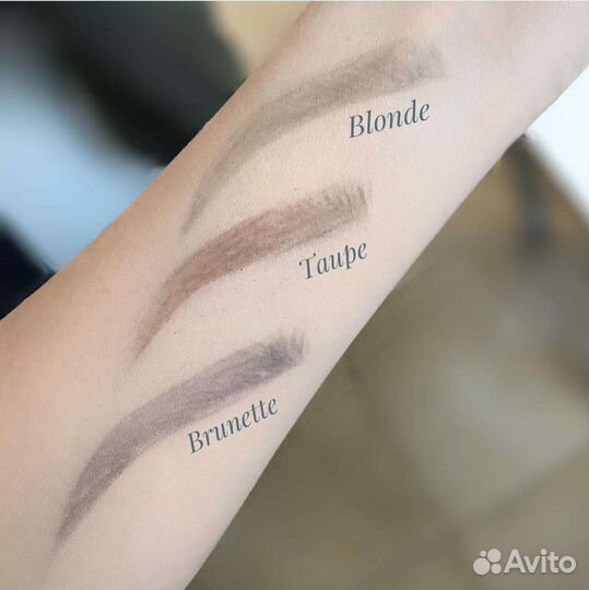 Тени для бровей век the Balm taup