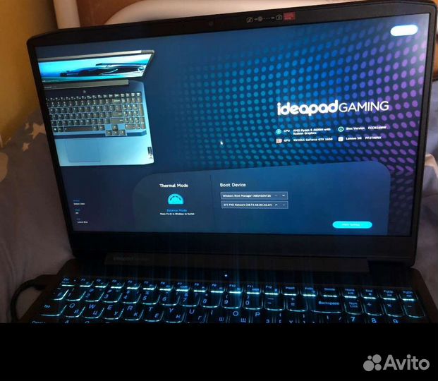 Игровой ноутбук IdeaPad gaming 3