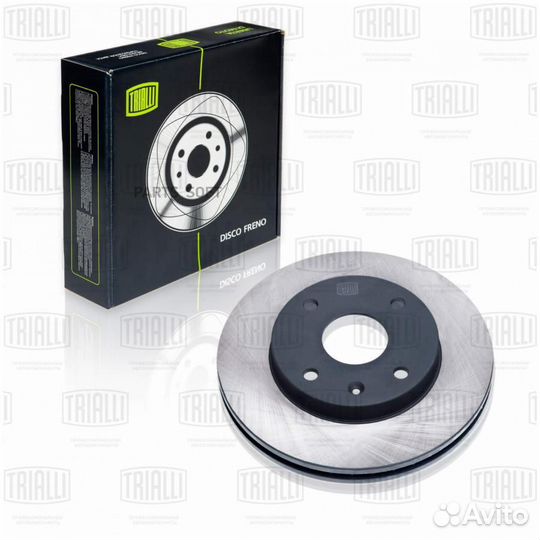 Trialli DF062202 Диск тормозной передний Chevrolet