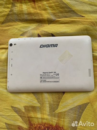 Планшет digma idsd7 3g