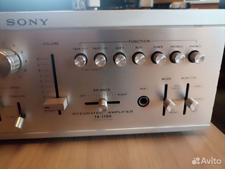 Усилитель sony ta -1150