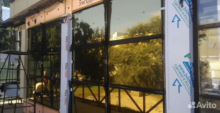 Тонировка окон, лоджий. Защитное остекление