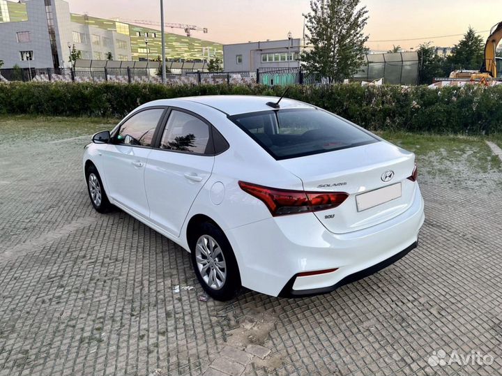 Hyundai Solaris в лизинг для физических лиц