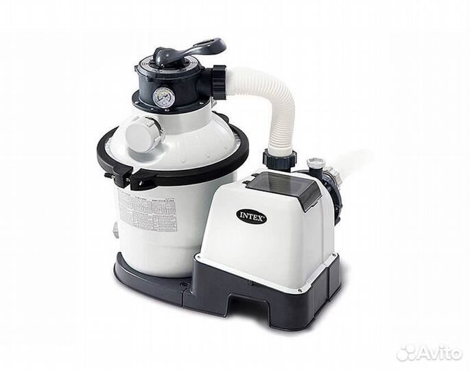 Каркасный бассейн с насосом и комплектующими