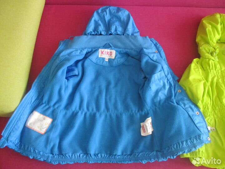 Ветровка Kiko на флисе для дев