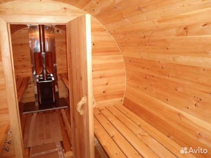 Баня бочка под ключ