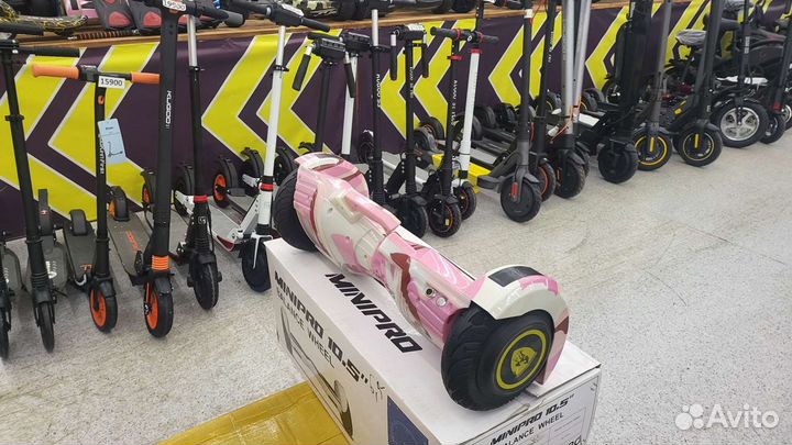 Новый гироскутер камуфляж розовый GT 8 д Premium