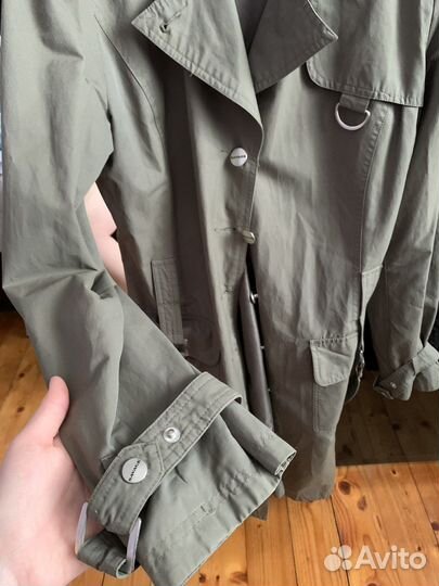 Тренч женский цвета хаки