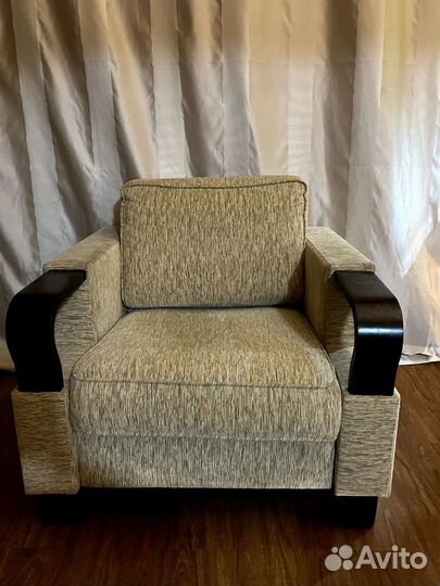 Диван раскладной и кресло