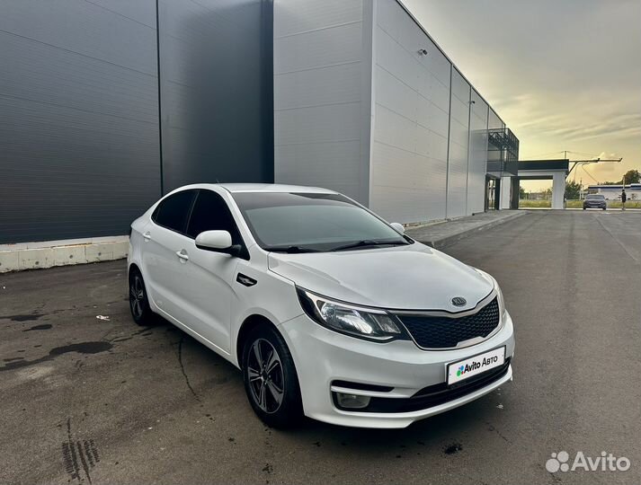 Kia Rio 1.6 МТ, 2016, 159 900 км