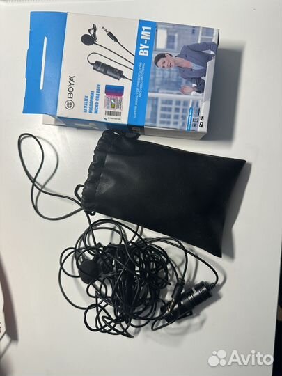 Петличный микрофон boya
