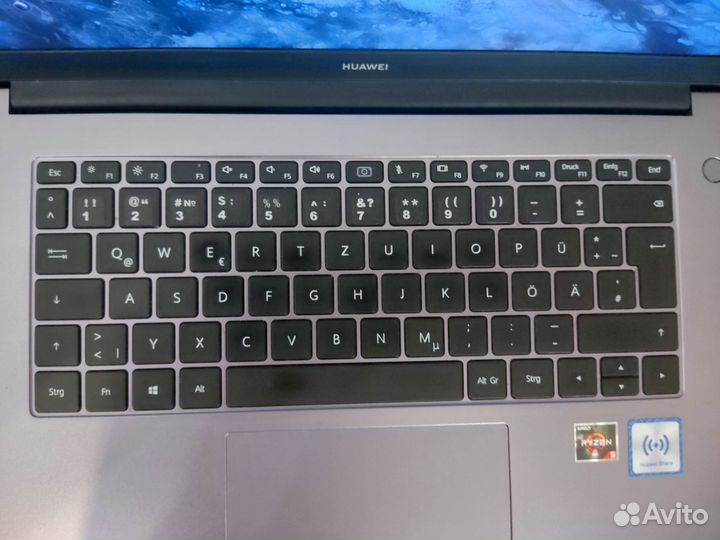 Ноутбук huawei matebook D 15 BOH-WAQ9R