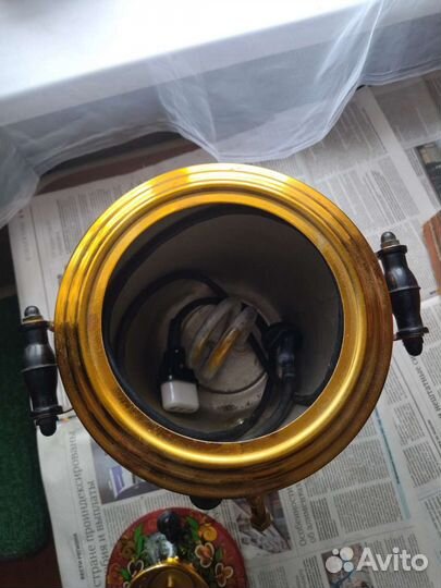 Самовар электрический расписной