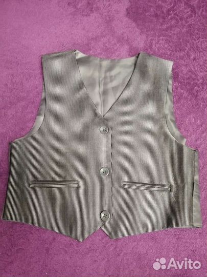 Костюм тройка для мальчика 5-6 лет