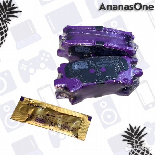 Колодки тормозные дисковые Зад nibk 'PN1498