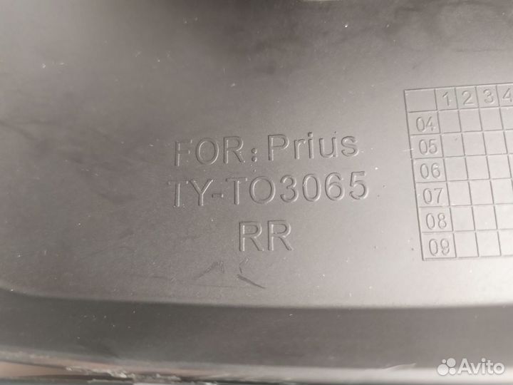 Брызговики Prius 20. 2 шт