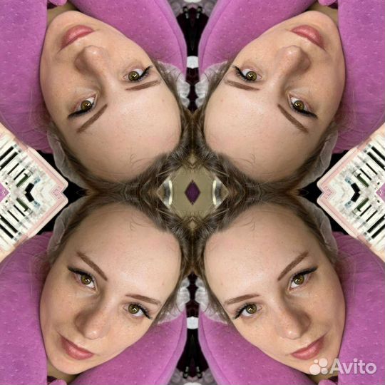 Наращивание ресниц модель