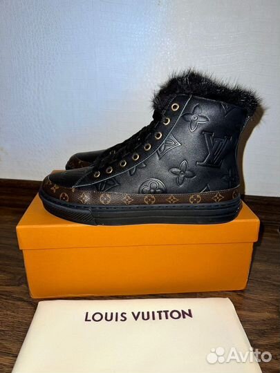 Ботинки зимние Louis vuitton