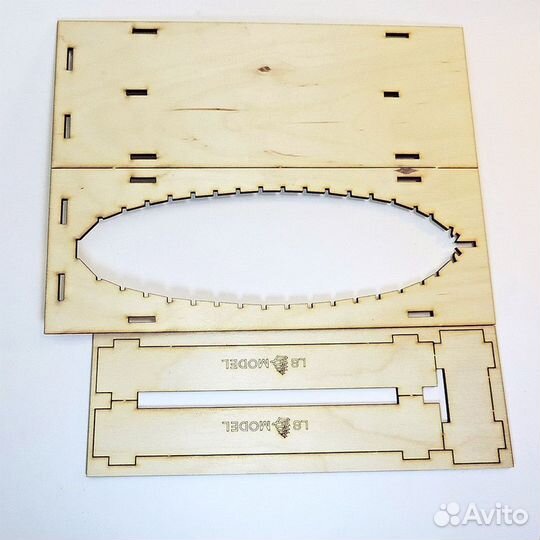 Сборная модель из дерева Ял 6 1/24