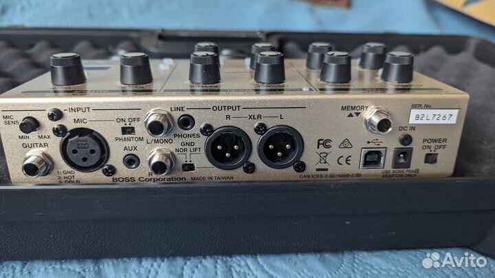 Гитарный (вокальный) процессор Boss VE-8