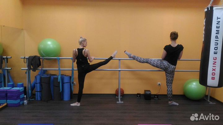 Двухрядный балетный станок