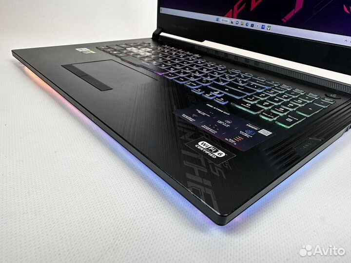 Мощный ROG G17 144Гц I7-10750H/16Gb/RTX2070