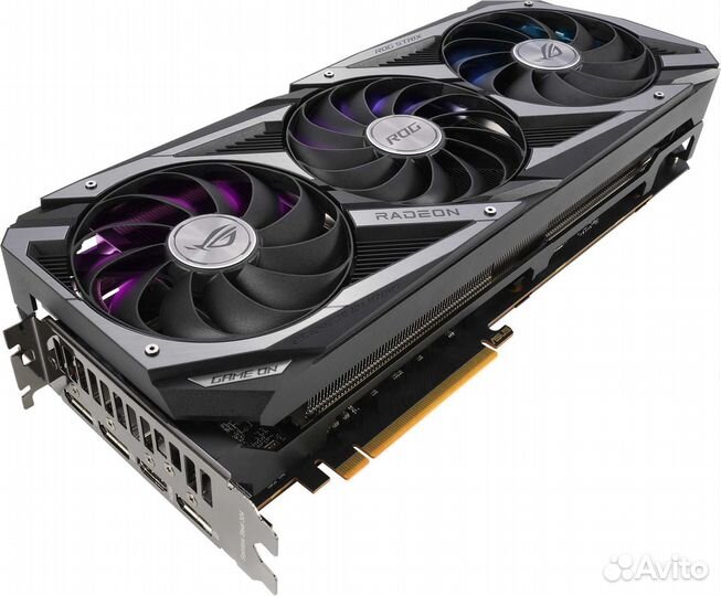 Видеокарта Asus PCI-E 4.0 ROG-strix-RX6700XT-O12G-gaming AMD Radeon RX 6700XT 12Gb 192bit gddr6 2548