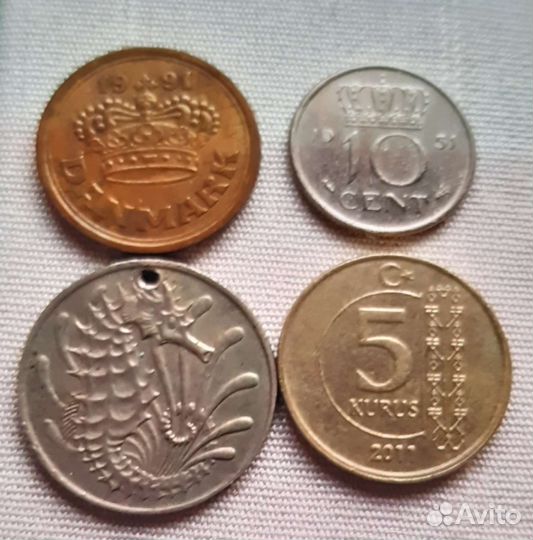 Монеты разных стран