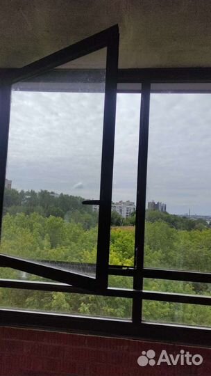 Алюминевая конструкция с новостройки