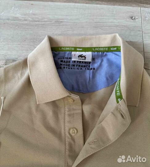 Футболка поло lacoste мужская новая
