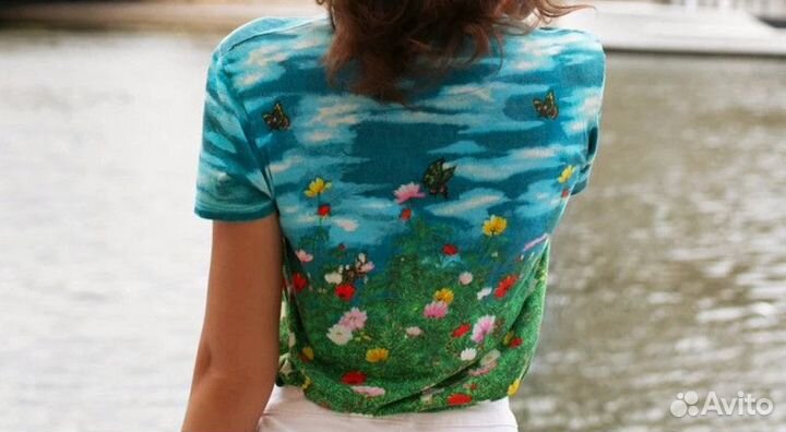 Шелковая футболка gucci оригинал