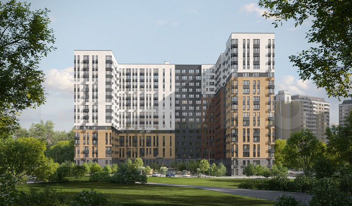 1-к. квартира, 38,1 м², 15/17 эт.