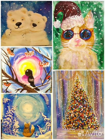 Групповые/индив. уроки рисования ппр,мастер-классы