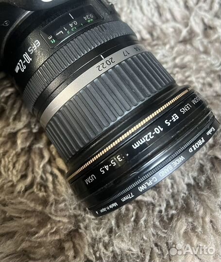 Объектив canon zoom lens ef-s 10-22mm 1:3.5-4.5