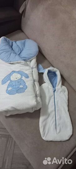 Конверт на выписку для мальчика весна осень