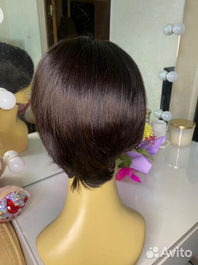 Парик из натуральных волос