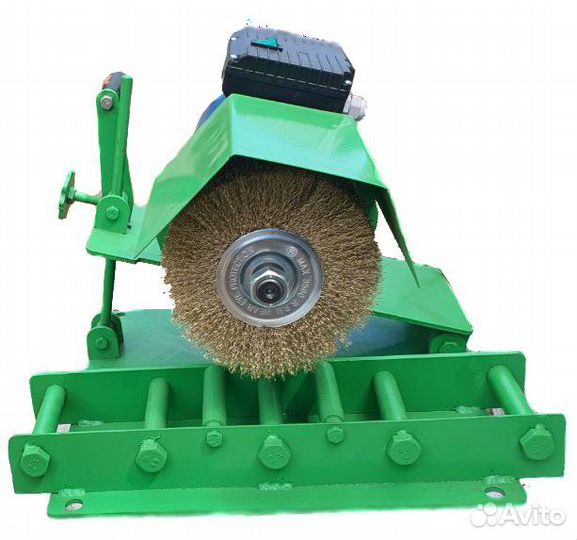 Зачистной станок для профильной трубы