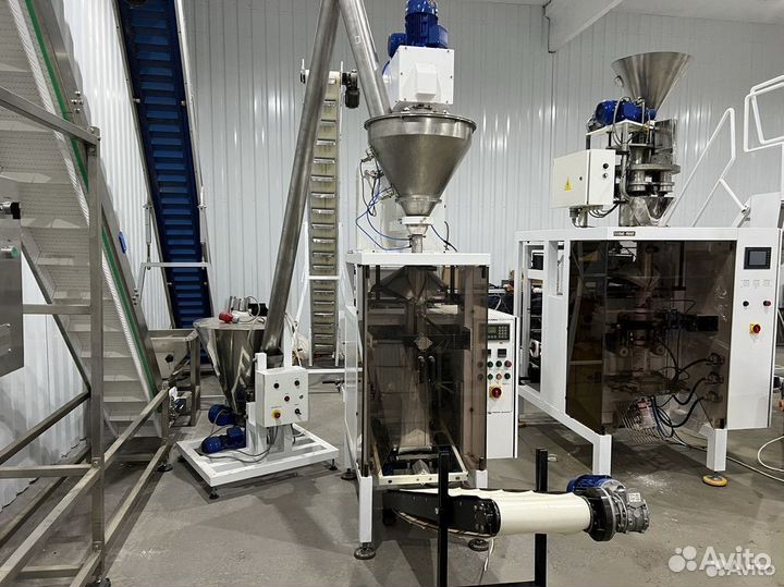 Фасовочная линия Шнековый для Порошка