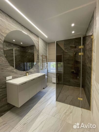 Душевая кабина из стекла