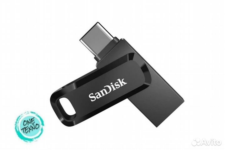 Флешка USB 3.1 SanDisk 32 гб Ultra Dual Drive