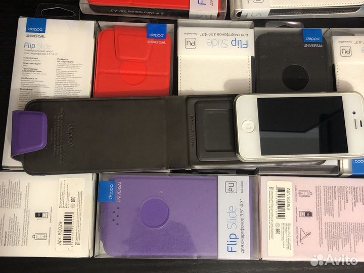 Чехлы новые смартфон FlipSlaide 3,5-4,3’’ iPhon 4S