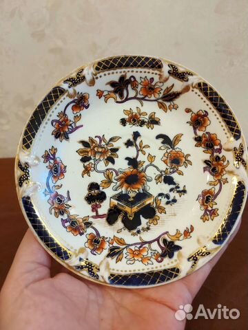 Фарфоровая тарелочка винтаж