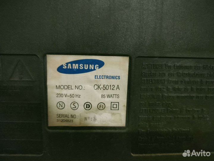 Телевизор samsung CK-5012A