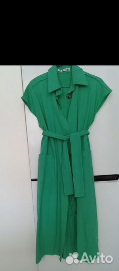 Платье женское лён 42 бу