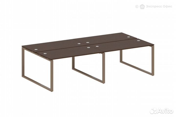 Стол-бенч двойной Metal system style бо.см-4.3