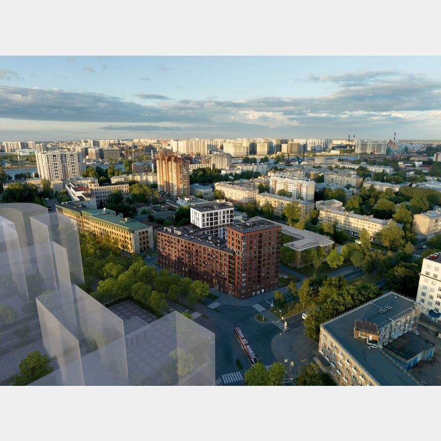 Квартира-студия, 30 м², 4/12 эт.