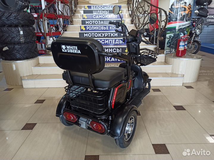 Электроскутер White Siberia sibtrike 2000W
