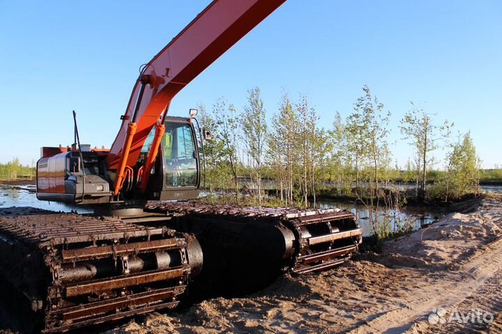 Экскаватор амфибия