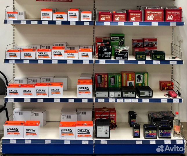 Аккумулятор для мотоцикла, мопеда, скутера