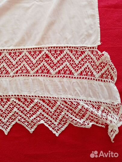 Подзор. Двойное кружево. Есть разрывы